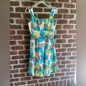 Maggy London, Colorful, Sleeveless, Fitted, Feminine Dress, Size 12